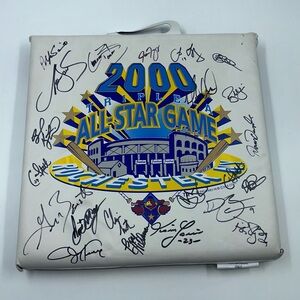 Vintage 2000 MiLB Rochester Red Wings All-Star Game Team Autographed Seat Cover